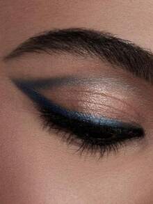 COSMI MILANO Multicolored Kajal Eye Pencil  Made In Italy, Creamy Smooth Texture, High Pigmentation, Suitable For Y2k Contouring Natural And Dramatic Effect, Must-Have Essential Make Up Makeup Unmissable Summer Makeup, Perfect For Parties, Meetings, Beach Travel - BLU OTTANIO 308 - 查看 3