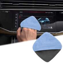4.1 英吋 * 4.1 英吋超細纖維儀表板擦拭布，正方形超細纖維布，汽車螢幕清潔布，通用汽車儀表板螢幕內飾清潔工具 - 方塊 - 查看 15