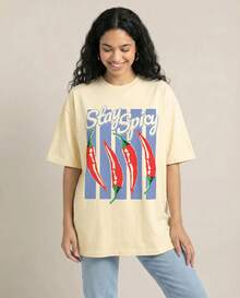Women T-Shirts - White - View 2