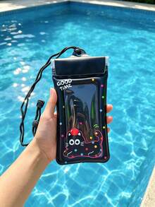 1pc Waterproof Bag, Universal Waterproof Phone Pouch, Waterproof Phone Case For Swimming, Beach, Sports, Travel, Summer - Multicolor - View 7