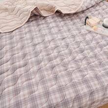 Lightweight Summer Quilt, Air Conditioning Quilt, Cooling Blanket, Single/Double Bed, Breathable Summer Comforter, Suitable For Camping & Hiking, Perfect Gift For Back To School Season, No Pillow Case Or Inner Filling Included - Watermelon Pink - View 9