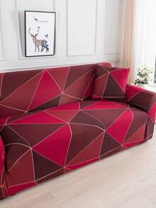 1 pièce Housse de canapé élastique imprimée anti-salissure, style moderne. Housses de canapé simples pour salon, chambre, canapé d'extérieur. Housse de protection pour canapé d'angle, 1/2/3/4 places. Coussins de canapé décoratifs pour la maison, protection pour animaux de compagnie et enfants. Doux, durable, résistant aux plis, facile à ajuster, lavable en machine. - Multicolore - Voir 7