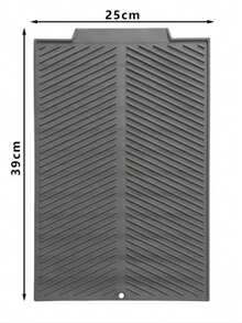 Foldable Kitchen Drying Mat, Dish Drying Rack, Sink Non-Slip Drying Mat, Heat Insulation, Shock Absorption, Sound Insulation, Heat Resistant Tabletop Mat, Foldable And Rollable For Easy Storage, Essential Kitchen Accessory, Kitchen Decor, Pot Holder, Multi-Purpose Drying Mat - Suitable For Kitchen, Dining Room, Sink, Washbasin. The Best Gift For Mother, Family, And Women. - Multicolor - View 16