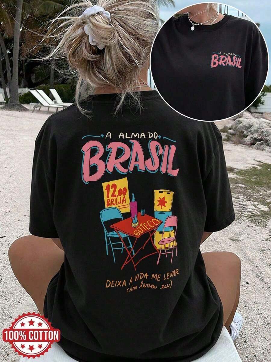 Women T-Shirts - Black - View 1