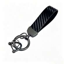 1 móc khóa xe hơi bằng sợi carbon, phù hợp với BMW dòng 1, 3, 5, 7, 2, 4, 6, X, X1, X3, X5, X6, X4, móc khóa xe hơi thời trang. - A - Xem 10