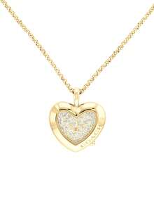 Coach Crystal Dial Women's Quartz Pendant Necklace Watch With Adjustable Chain - Gold - View 3
