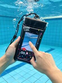 1pc Waterproof Bag, Universal Waterproof Phone Pouch, Waterproof Phone Case For Swimming, Beach, Sports, Travel, Summer - Multicolor - View 5