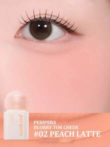 Peripera 7.5g Blurry TOK Blush 02 PEACH LATTE, Krim Perona Pipi Tekstur Mousse Lembut dengan Efek Menyamarkan, Warna Alami Seperti Cat Air, Menghaluskan Pori-Pori dan Mengontrol Minyak, Warna Tahan Lama dan Dapat Dibangun, Cocok untuk Semua Warna Kulit untuk Penggunaan Sehari-hari, Tidak Pudar dan Tidak Berpindah, Formula Ringan, Ideal untuk Pemula, Makeup Korea, Kosmetik Korea, Hadiah - 02 LATTE PERSIK - View 8