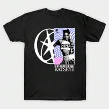 Gedenk-T-Shirt mit Musikfan-Grafik aus schwarzer Baumwolle, wunderschönes Kunst-T-Shirt, Vatertagsgeschenk, y2k, Sommeroutfit für Männer - Schwarz - Übersicht 6