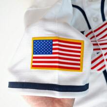 4# Kro-Armstrong Men's Baseball Jersey, 2026 World Baseball Classic Home White Embroidered Letter Baseball Uniform, Game Day Fan Gift Sports - White - View 8
