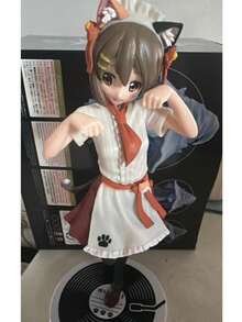 1pc Anime K-On! Beautiful Anime Girl Collectible - Durable And Exquisite Model Figurine, Ideal For Office Desk And Car Decor, Perfect Gift For Anime Fans, Suitable For Christmas Decoration, Anime Model Toy, Holiday Gift - Multicolor - View 9