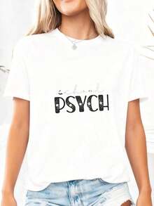 Camiseta de Psicólogo Escolar, Camiseta Floral de Psicólogo Escolar, Regalo de Psicólogo Escolar, Regalo para Graduado en Psicología, Regalo para Psicólogo Escolar, Taza de Regalo para Regreso a Clases, 100% Algodón - Blanco - Ver 3