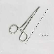 多功能釣魚工具 2件組 5英吋(12.5cm)釣魚鉗 - 不鏽鋼、彎曲與直型止血鉗、鋸齒鉗口、鎖定機制、輕量化設計(釣鉤移除器，快速、輕鬆) - 彩色 - 查看 14