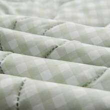 Lightweight Summer Quilt, Air Conditioning Quilt, Cooling Blanket, Single/Double Bed, Breathable Summer Comforter, Suitable For Camping & Hiking, Perfect Gift For Back To School Season, No Pillow Case Or Inner Included - Mint Green - View 9