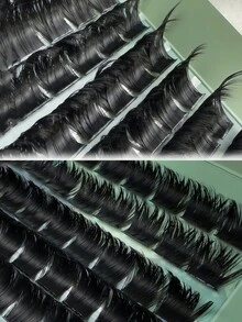 168片超浓密睫毛簇，DD卷度，200DD粗度，10-16毫米粗，眼妆专用，适合日常妆容，新手也能轻松上手。 - DD - 查看 6