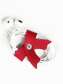 6pcs Bow Organizer, Suitable For Multifunctional Cable Storage Systems Such As Headphone Cables And Network Cables. Knot Style Fixed Buckle, Suitable For Office Desks, Headboards, And Travel Scenes, Is An Excellent Gift For Technology Enthusiasts - Multicolor - View 4