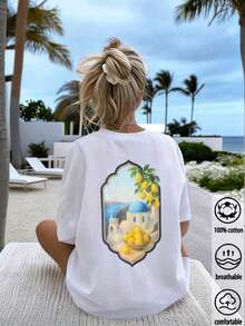Women T-Shirts - White - View 2