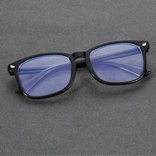 1pc/Men's And Women's Geometric Glasses, Minimalist Style, Clear Flat Lenses, Perfect For Back-To-School Season Or Everyday Wear - Multicolor - View 2