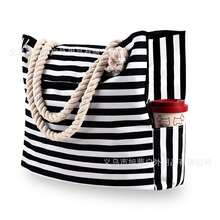 Tote Bag, Large Capacity, Multifunctional Printed Oxford Cloth Handbag, Beach Bag, Ladies Bag - Leaves + Small Bag - View 3