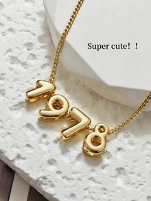 1 Peça Colar com Nome em Bolha 3D, Pingente Inicial em Bolha, Joia Personalizada, Colar com Placa de Nome Personalizada, Colar com Bolha Redonda Inicial - Presente Personalizado para Amigos, Casais e Família, Colar com Nome Personalizado Projetado Especialmente - Estilo 4 - Visão 4