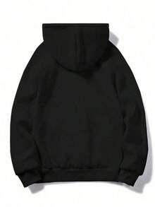 Compatible With The Peace Corps Logo Hoodie - Black 6 - View 4