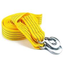 MORE BEAUTY Cuerda de remolque de 5m/3m, resistente capacidad de 3 toneladas/5 toneladas.Cuerda de tracción y cable de remolque para automóviles con gancho incluido.Diseño reforzado de doble capa para rescate vehicular.Fabricada en nailon de alta resistencia.Ideal para rescates de emergencia en carretera y remolque de vehículos, accesorio práctico para furgonetas y todo tipo de automóviles. - A - Ver 8