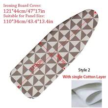Durable Ironing Board Cloth New Heavy Heat Resistant Thickened Ironing Board Cover Pad Universal Laundry Supplies Printed Padded - Multicolor - View 13