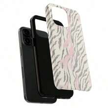 1 elegante funda para teléfono, no incluye cordón ni soporte. Funda para teléfono duradera y a con estampado de leopardo marrón. - Multicolor 3 - Ver 8