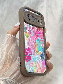 TJ4 lindos verano Diseños estéticos Fully enclosed for drop protection and slip resistance features Angel eye TPU Soft Case Para OPPO A38 A18 A15 A15S A16 A16S A16K A16E A17 A17K A54 A55 A58 A5i A5 Pro A5X A3S A79 A72 A92 A57 A57S A77 A77S A92S A95 A94 A96 A97 A60 A74 A78 A93 A73 A83 A83T A91 A35 A36 A76 A53 A32 A33 F29 F25 F21 F17 Pro F15 F27 F19 Find X8 Reno 7 10 12 11 13 14 Pro 4F 11F 12F 12FS 13F 14F 4Z 5Z 6Z 7Z 8Z 4 6 7 8 Lite 3 Para Realme C11 C15 C17 C20 C20A C21 C21Y C25Y C25 C25S C30 C30S C31 C33 C35 C53 C51 C51s C55 C61 C63 C65 C67 C75 C73 Note 50 60 Para Redmi 12 13 9C 10C 12C 13C 14C 13R 14R 9 9A 10 A3Pro Note 9 10 11 12 13 14 Pro 10S 11S 12S 14S Para Mi 12 12S 13 14 14T 15 Pro 14 15 Ultra 12 Lite 12X Poco M6 M7 X7 X6 X3 F7 Pro F7 Ultra M2 M3 X6NEO C40 C55 C65 Para Honor X9C Smart Magic7 Lite Para Galaxy S26 Plus S26 Ultra Para Pixel 7 8 9 Pro XL 7a 8A Para Vivo V30e V30Pro V30Lite Y17 Y17S Y11 Y36 Y37 Y27 Y27S Y18 Y18S Y28 Y28S Y03 Y78 Y100 Funda para teléfono - marrón frío - Ver 3