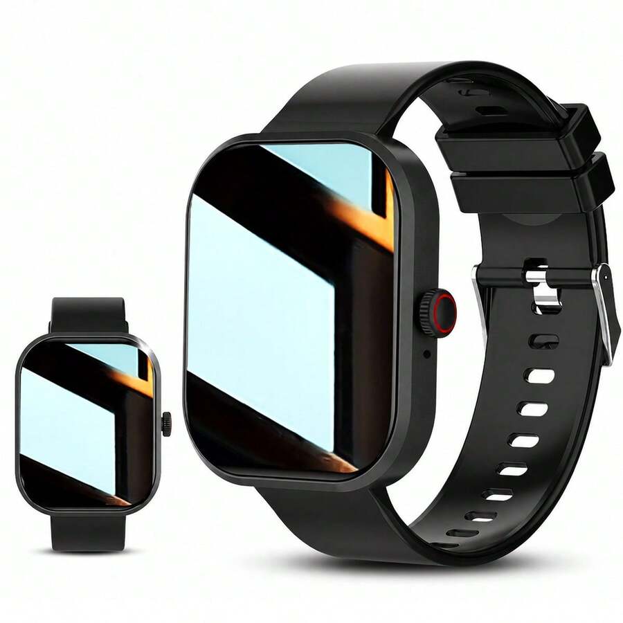 Fully Touch Screen Smart Watch, Wireless Calling, Message Reminder, Customizable Dial, Step Counting, Alarm, Music Playback, Multifunctional Sports Watch For Men And Women, Holiday Gift