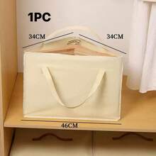 1pc Large Capacity Clothes Hook Storage Bag, Home Clothes & Pants Clip Organizer Bag, Suitable For Bedroom, Student Dorm, Outdoor Travel Portable Storage Bag, Can Be Used To Store Clothes, Ties, Skirts, Hangers, Pants Racks - View 15