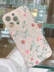 11-Piece Fashion Floral Print Shock-Absorbing Phone Case Compatible With IPhone 16/11/16 Pro/16 Plus/16 Pro Max/16E/15 Pro Max/13/14/12/XS/XR/7G/8P, Galaxy S25/S25 Plus/S25 Ultra/A16/A36/A26/A56/A50/A12/A32/A52/A72/A51/A21S/A13/A14/S24/S24 Plus/S24 Ultra, S22/A52/A53/A54/A55, 11/12 Pro/12/12X/13 Pro/14 Pro/15 Pro, 10/9/Note9/12c/Note11 Pro/Note8 Pro, Spring Gift, Birthday Party, International Version, Not Domestic Version - 款式 3(1 件) - 查看 2