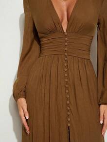 Women Midi Dresses - 栗子2 - 查看 7