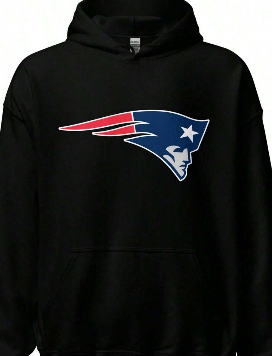 Compatible With The Peace Corps Logo Hoodie - 黑色 - 查看 1