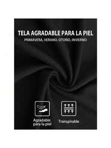 Camiseta de manga corta de algodón 100% para hombre, talla grande, cuello redondo, estilo casual de verano, ideal para la playa o para practicar surf. Camiseta cómoda y lavable a máquina, apta para tallas grandes. - Negro - Ver 3