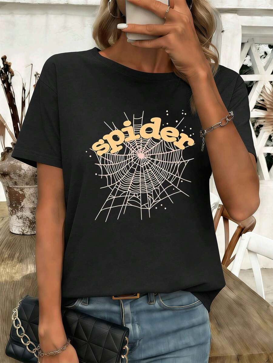 Women T-Shirts - Black - View 1