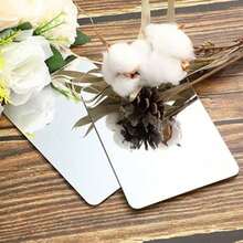 sdfsdfMagnetic wall-mounted square mirror firmly fixed with strong magnets bathroom entrance locker bedroom wardrobe makeup mirror 0 setssdfsfg - 写真の通り - チェックする 4