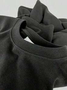 Men's Summer T-Shirt, Deftone Sub-Tonal Heavy Metal Band, (1 Piece) 100% Cotton, Casual Print, Crew Neck, Short Sleeve, Cotton T-Shirt, Gift, Summer, Unisex, 100% Pure Cotton Summer Party T-Shirts - 黑色3 - 查看 7