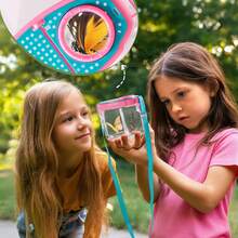 Robotime Twin Color Catcher Kit For Kids – 2-Person Outdoor Explorer Set With Green & Pink Gear, Complete Hunting Kit For Siblings & Friends Ages 3+ - Multicolor - View 7