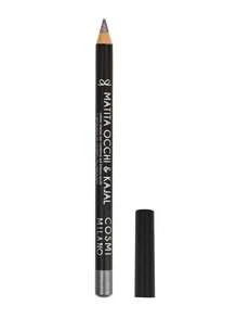 COSMI MILANO Multicolored Kajal Eye Pencil  Made In Italy, Creamy Smooth Texture, High Pigmentation, Suitable For Y2k Contouring Natural And Dramatic Effect, Must-Have Essential Make Up Makeup Unmissable Summer Makeup, Perfect For Parties, Meetings, Beach Travel - ANTRACITE GLITTER 307 - 查看 4