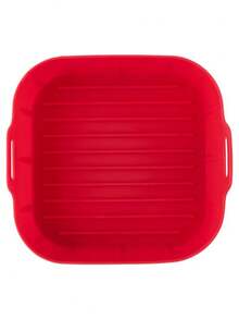 16cm Square Silicone Mold For Electric Air Fryer - Clink - 紅色 - 查看 2