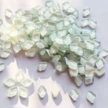 120克彩虹色菱形玻璃马赛克瓷砖，DIY工艺材料，多种颜色混合，适用于制作杯垫、花瓶和装饰品 - A - 查看 19