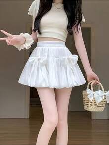 Women Skirts - White - View 1