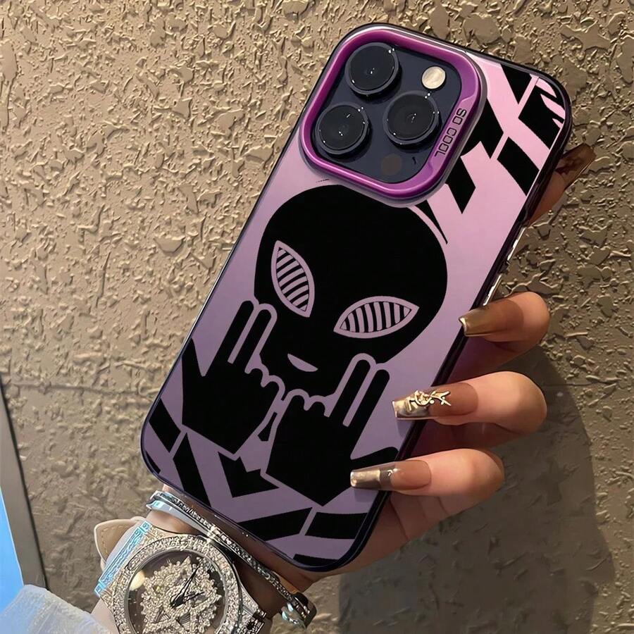 New Fashionable Phone Case With Rapper Design Jul For IPhone 17 16e 16 15 14 13 12 11 Mini Pro Max X XR 8 7 Air Plus, Shockproof, With Matte Back - CYZ-CC251010Y1 - 查看 1