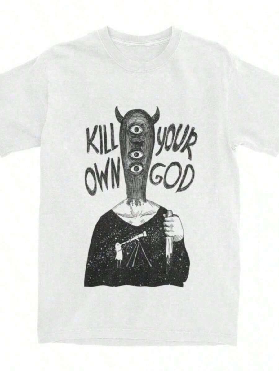 Goodnight Punpun Oyasumi Humor T-Shirts For Men And Women, Short Sleeve Cotton T-Shirts, Clothing, Christmas Gift - 白色 - 查看 1