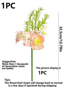 1 Bund künstliche Mohnblumen, für Heim-Dekoration, Hof-Dekoration, Veranda-Dekoration, Garten-Dekoration, Fensterkasten-Dekoration, Hochzeits-Blumendekoration, Tisch-Mittelstück-Dekoration, Garten-Dekoration, dekorative Blumen, Frühlings-Sommer-Dekoration, Muttertags-Dekoration, Hängedekoration. - Verschiedenfarbig - Übersicht 7