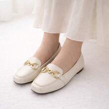 Women's Square Toe Loafer Comfort Bridle - OFF - View 4