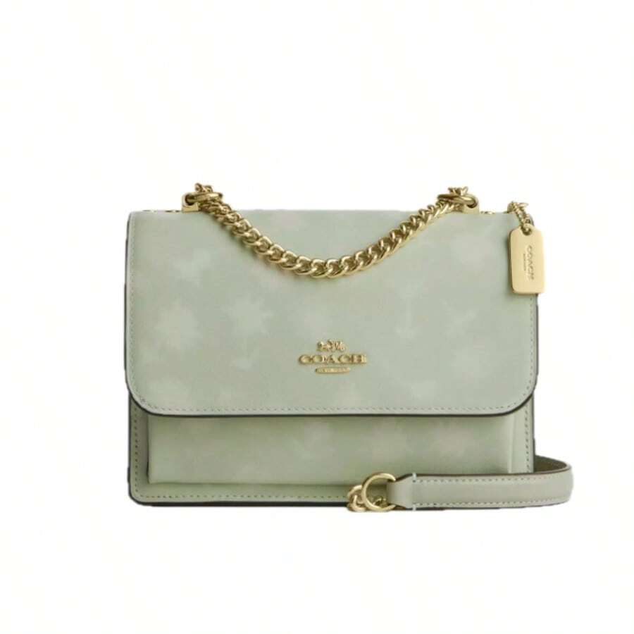 Coach Women's Mini Klare Chain Crossbody Bag - Pale Green - View 1