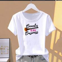 1pc/2pcs/3pcs Beauty Is My Business Pattern Heat Transfer Stickers, Suitable For DIY T-Shirts, Jeans, Pillows, Backpacks, Hats And Sofa Covers, Waterproof, Fade-Resistant, Durable, Washable Plastic Stickers, Fun Patterns, Fabric Decoration, Clothing Embellishment, Craft Enthusiasts - Multicolor - View 5