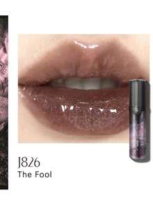 GIRLCULT Unreal 唇釉 J826 The Fool 3.5ml，果凍質地鏡面唇釉，高光澤玻璃唇感，30秒快乾不暈染，長效保濕口紅，豐盈平滑唇紋，不黏膩輕盈配方，無動物實驗純植物油配方，適合所有膚色日常使用，不易褪色，不沾杯身，滋養，適合初學者，禮物 - J826 The Fool - 查看 7
